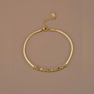 Boho anklet  N695